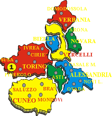clicca sul numero per aprire l'itinerario
